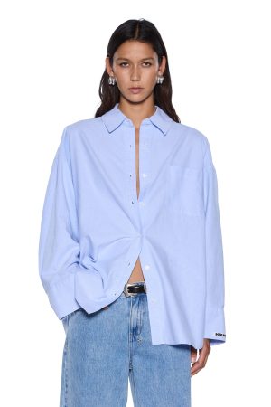 ASTRA LS SHIRT BLUE OXFORD