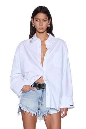 ASTRA LS SHIRT WHITE OXFORD