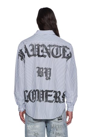 HAUNTED KSIGNATURE LS SHIRT BLACK STRIPE