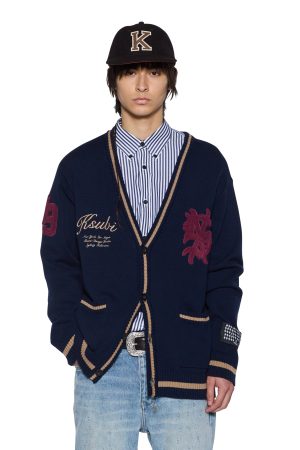 PLAYOFF CARDIGAN NAVY