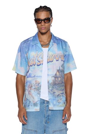 LAST SUMMER SS RESORT SHIRT MULTI
