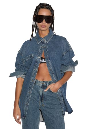 OVERSIZED LS SHIRT SUBWAY