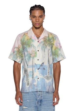 POOLSIDE SS RESORT SHIRT MULTI
