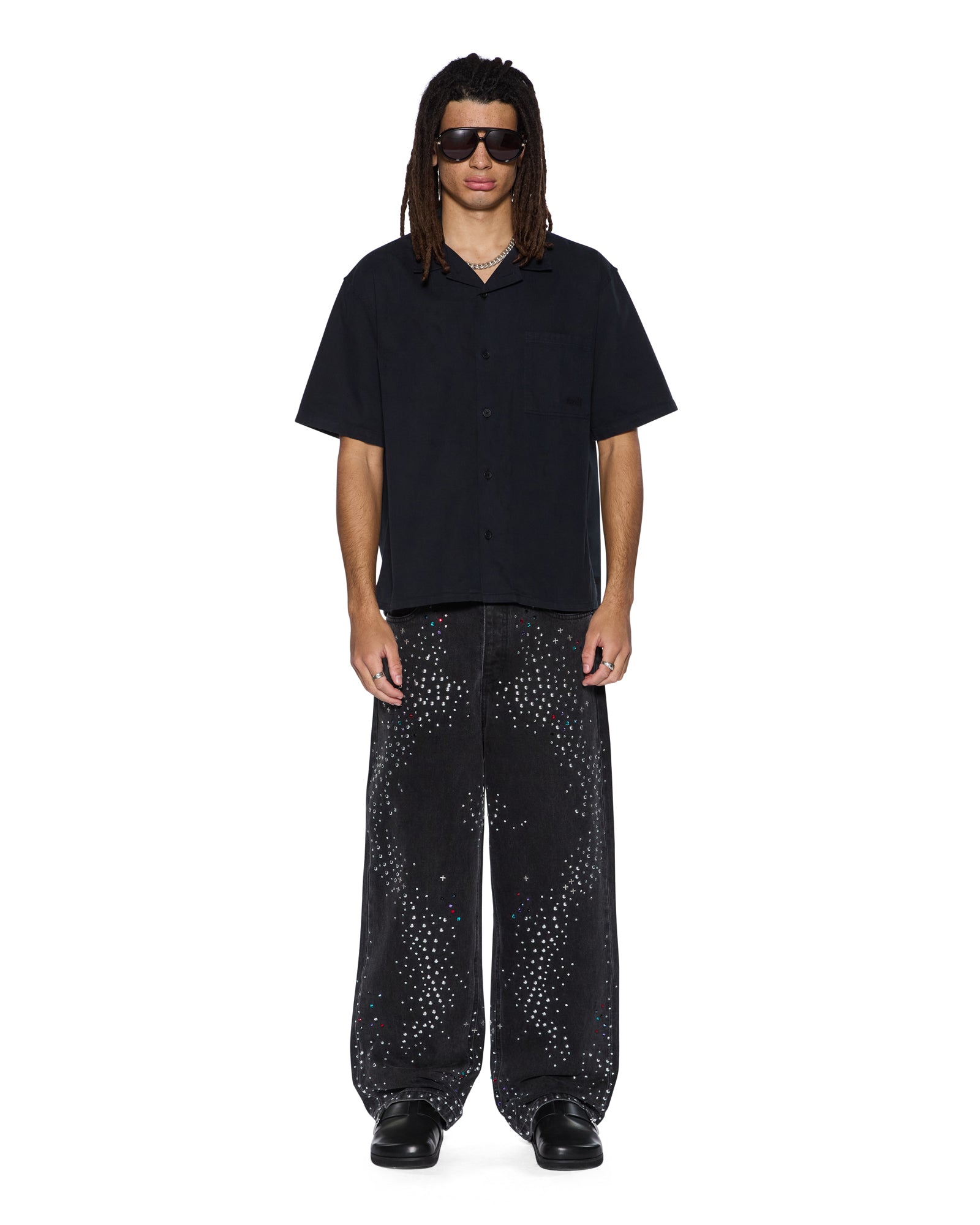 SERPENT DINER SS SHIRT BLACK - Image 2