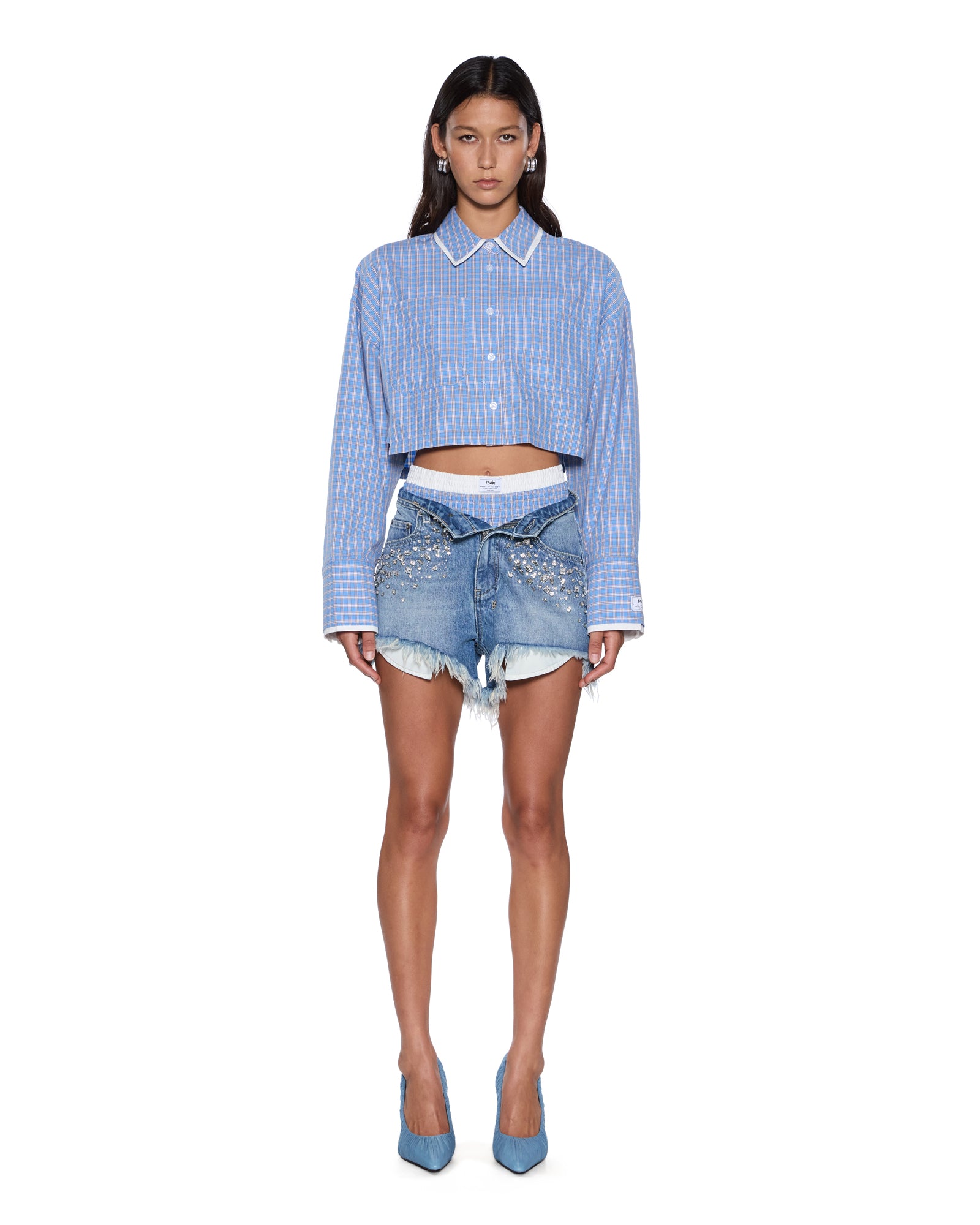 BALTER LS SHIRT BLU CHECK - Image 2