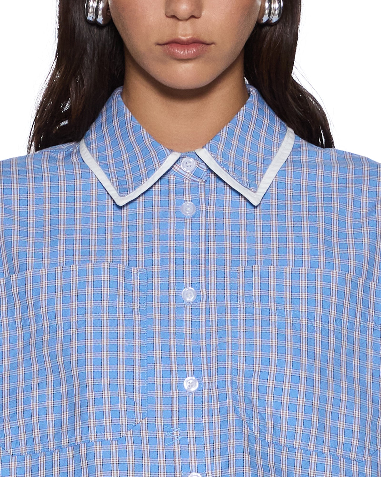 BALTER LS SHIRT BLU CHECK - Image 3