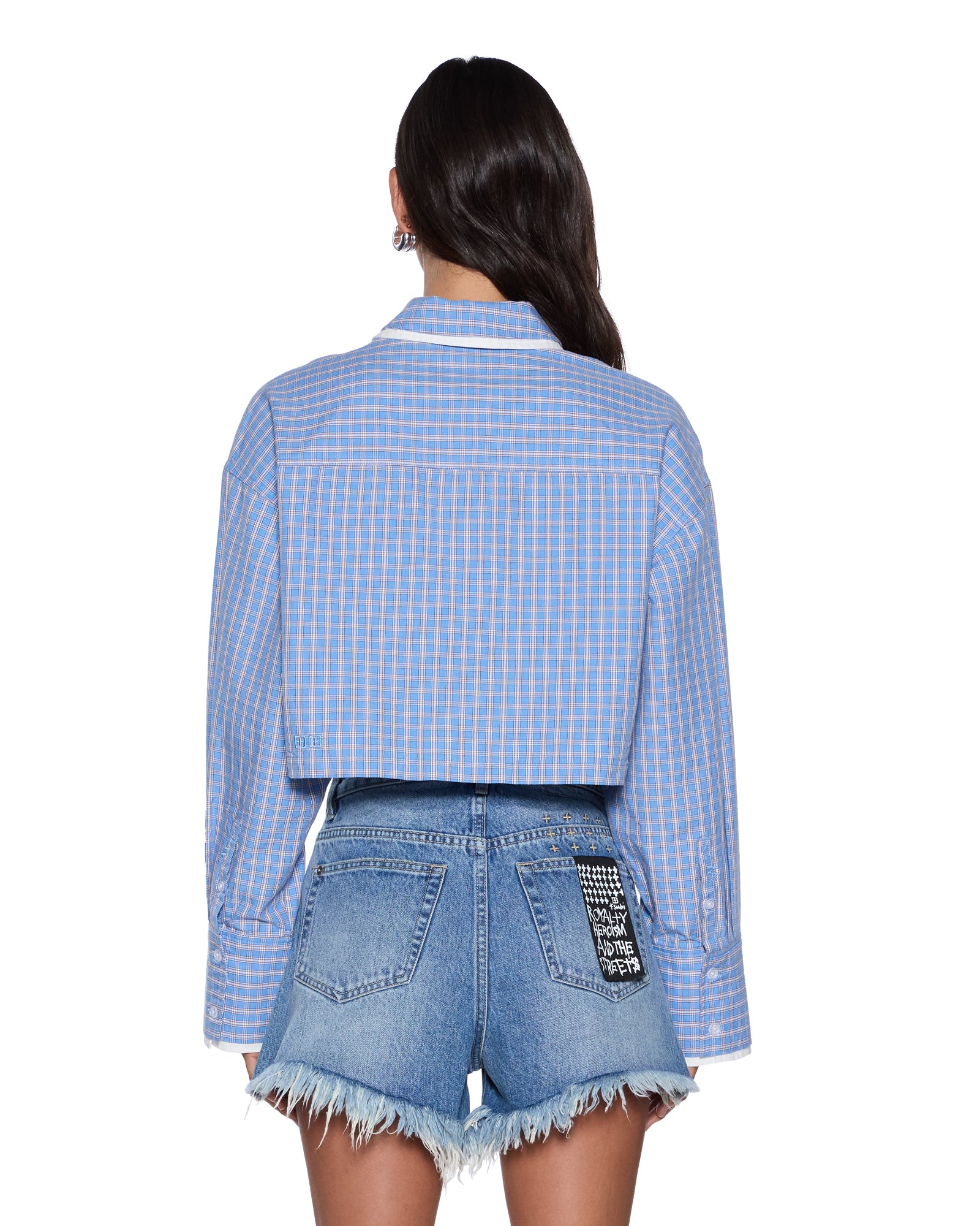 BALTER LS SHIRT BLU CHECK - Image 4