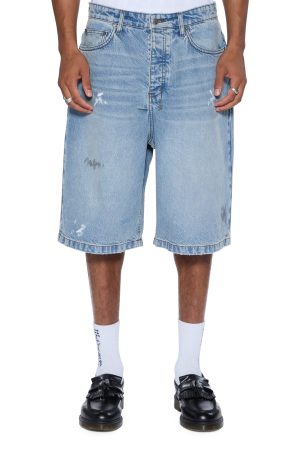 MAXX SHORT PAINTER BLUE