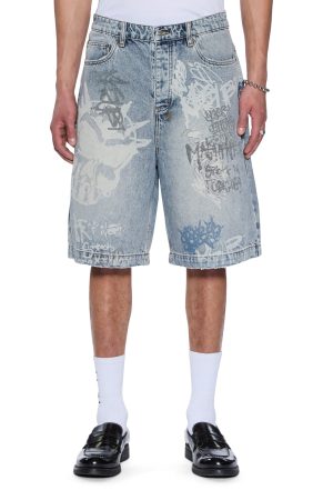 MAXX SHORT ROGUE BLUE GRAFFITI