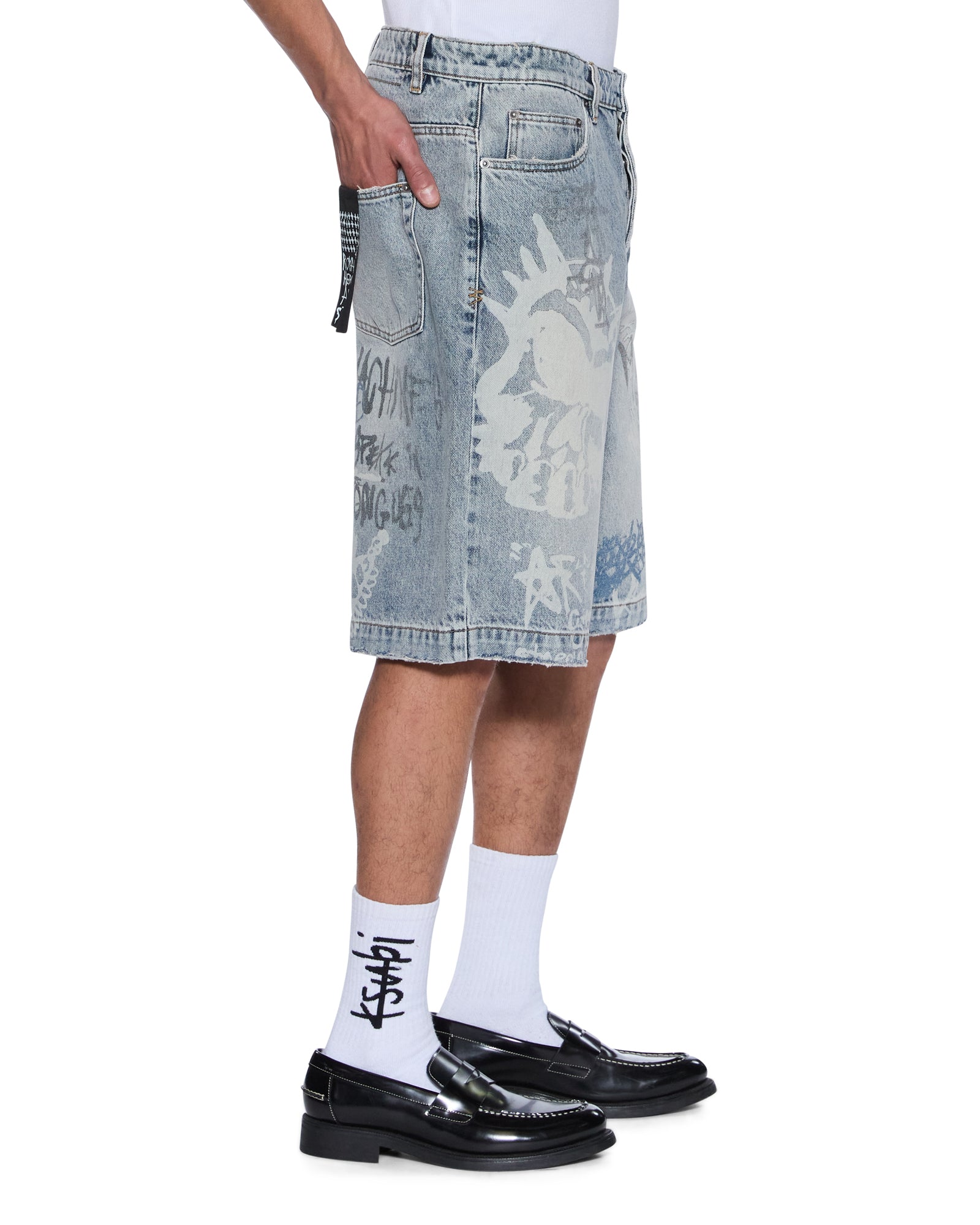 MAXX SHORT ROGUE BLUE GRAFFITI - Image 2