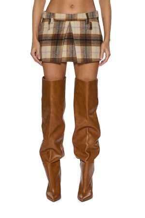 ADDISON SKIRT PLAID