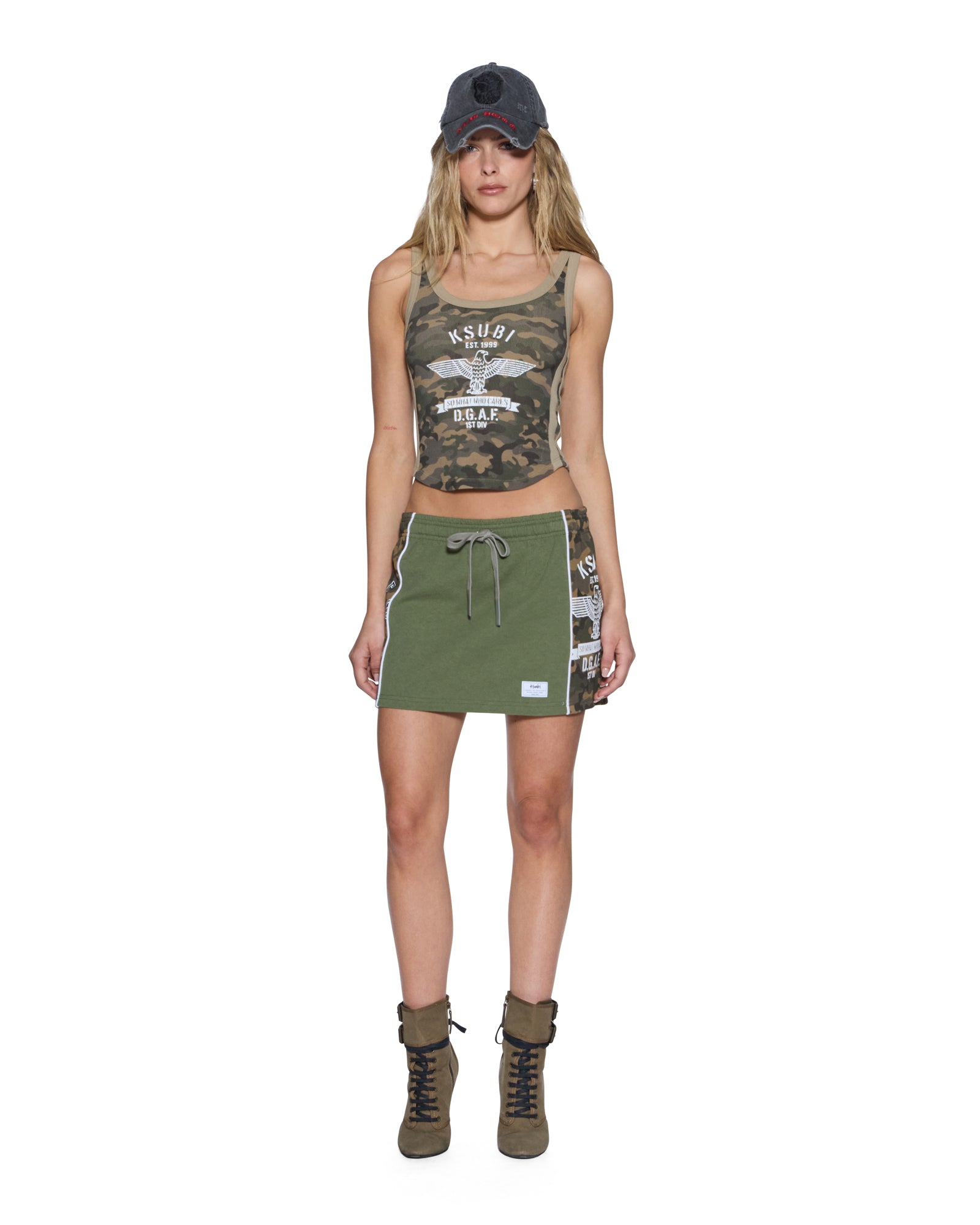 ORIGIN TRAKSKIRT SPLICED CAMO HASH - Image 2