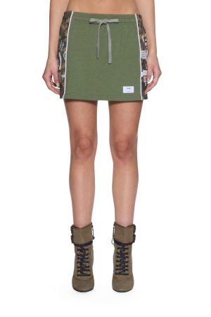ORIGIN TRAKSKIRT SPLICED CAMO HASH