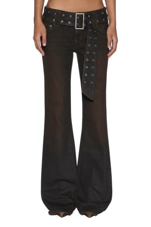 SOHO LO BELTED GREASED