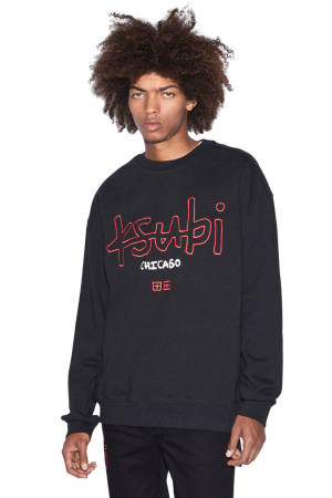 CHICAGO 4X4 BIGGIE CREW JET BLACK