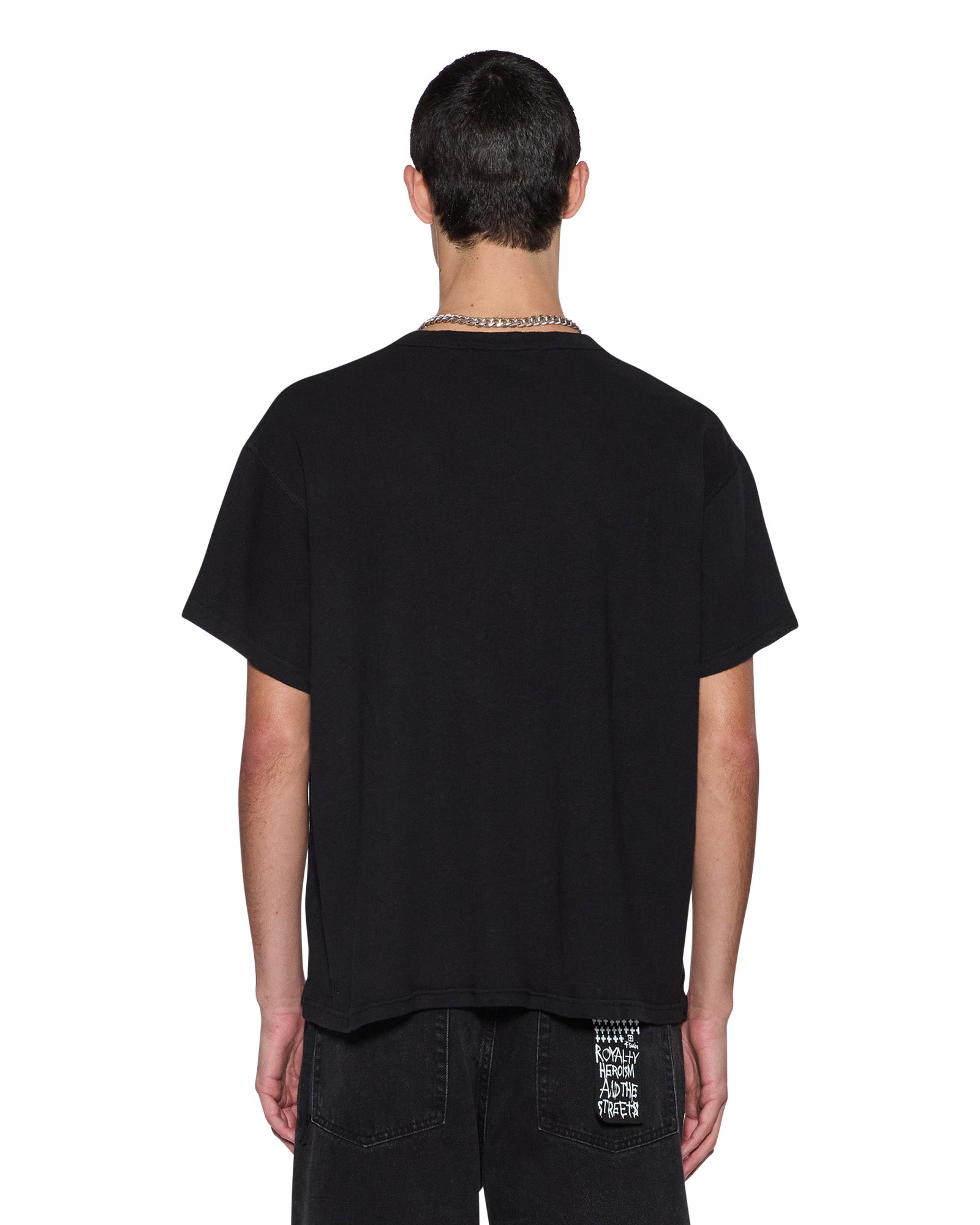 SLUB SID SS TEE BLACK - Image 3