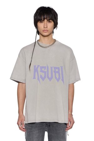 BLASTED EKCESS SS TEE SMOKE GREY