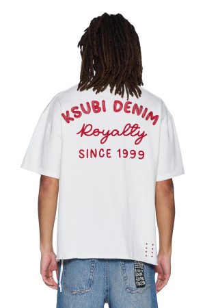 MEKANIK BIGGIE SS TEE VINTAGE WHITE