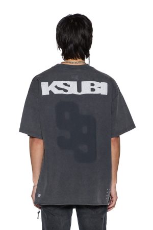 RUGGED EKCESS SS TEE BLASTED BLACK