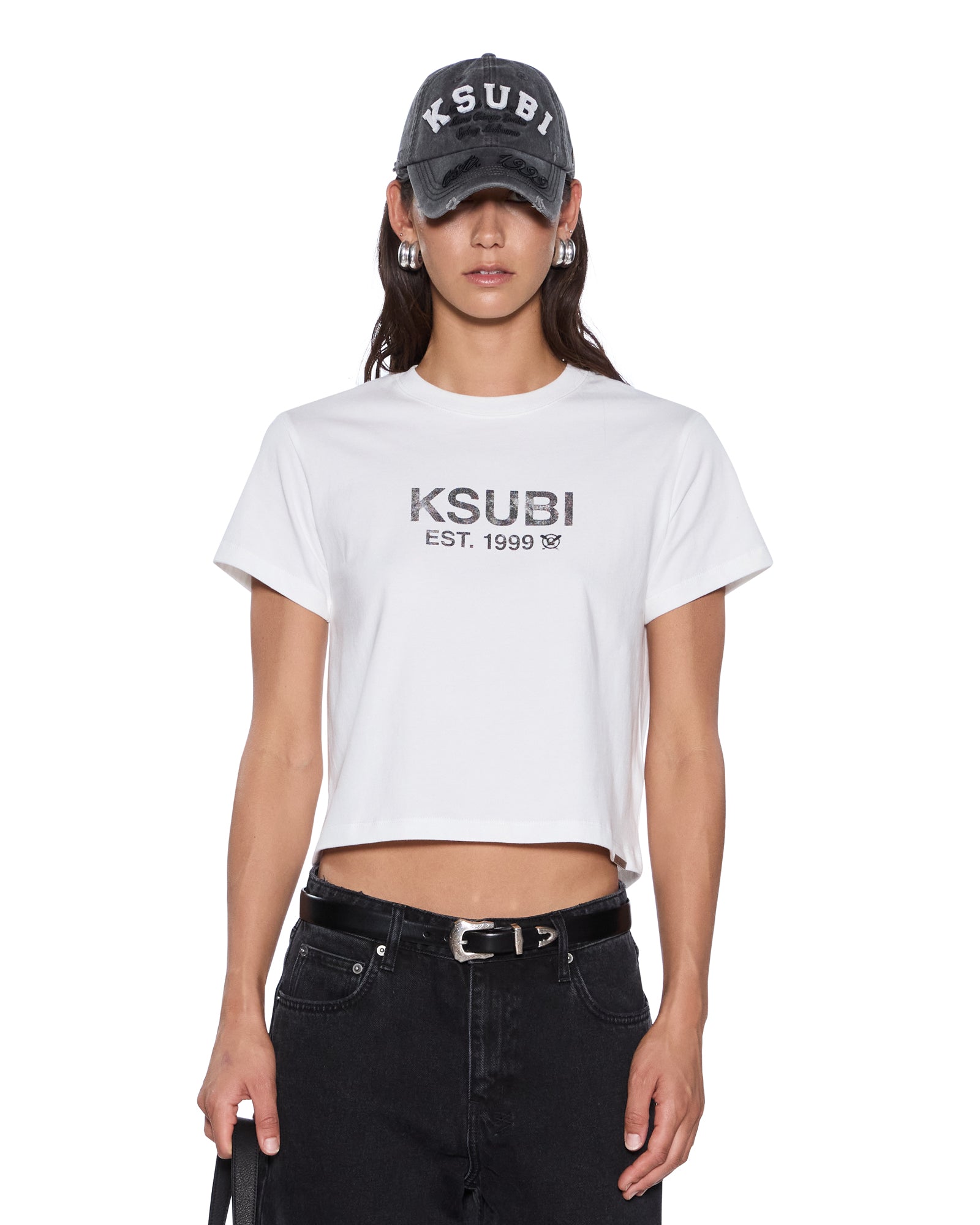 SHRUNKEN SS TEE VINTAGE WHITE - Image 3