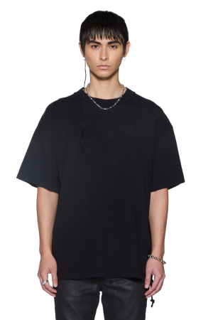 INTRUDER EKCESS SS TEE JET BLACK