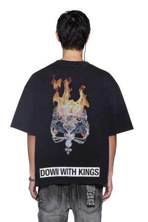KINGS HALEN SS TEE BLACK FADE
