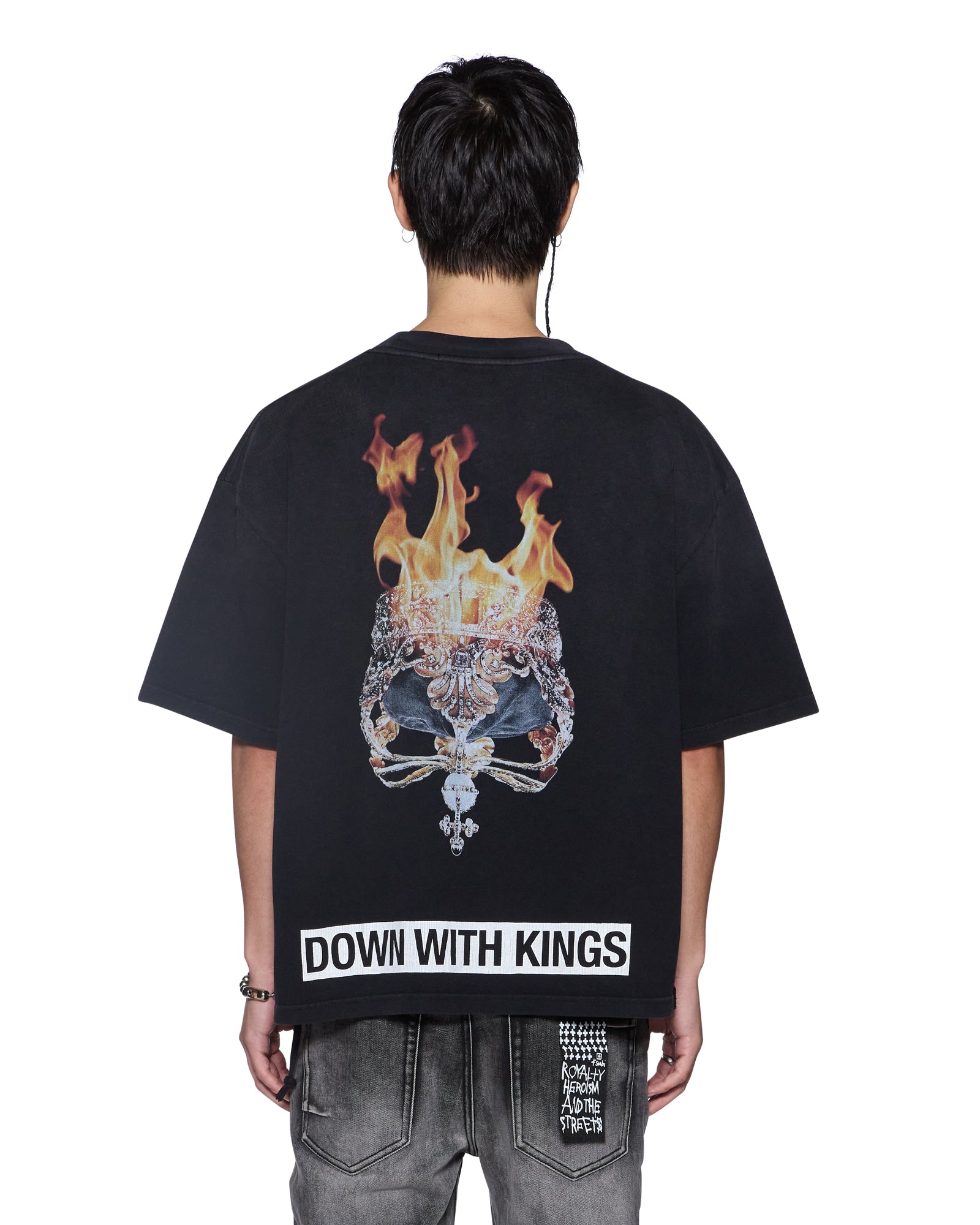 KINGS HALEN SS TEE BLACK FADE