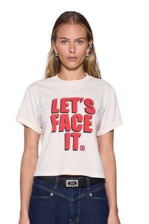 LETS FACE IT SHRUNKEN SS TEE BONE