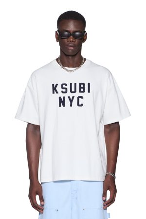 NYC EKCESS SS TEE TRU WHITE