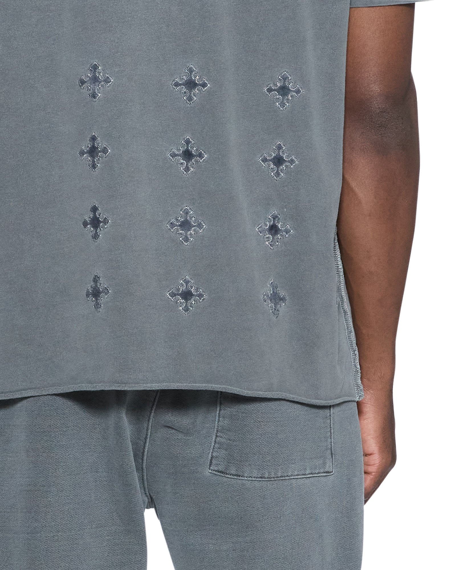 4X4 PAISE BIGGIE SS TEE CHARCOAL - Image 3