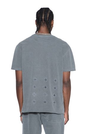 4X4 PAISE BIGGIE SS TEE CHARCOAL