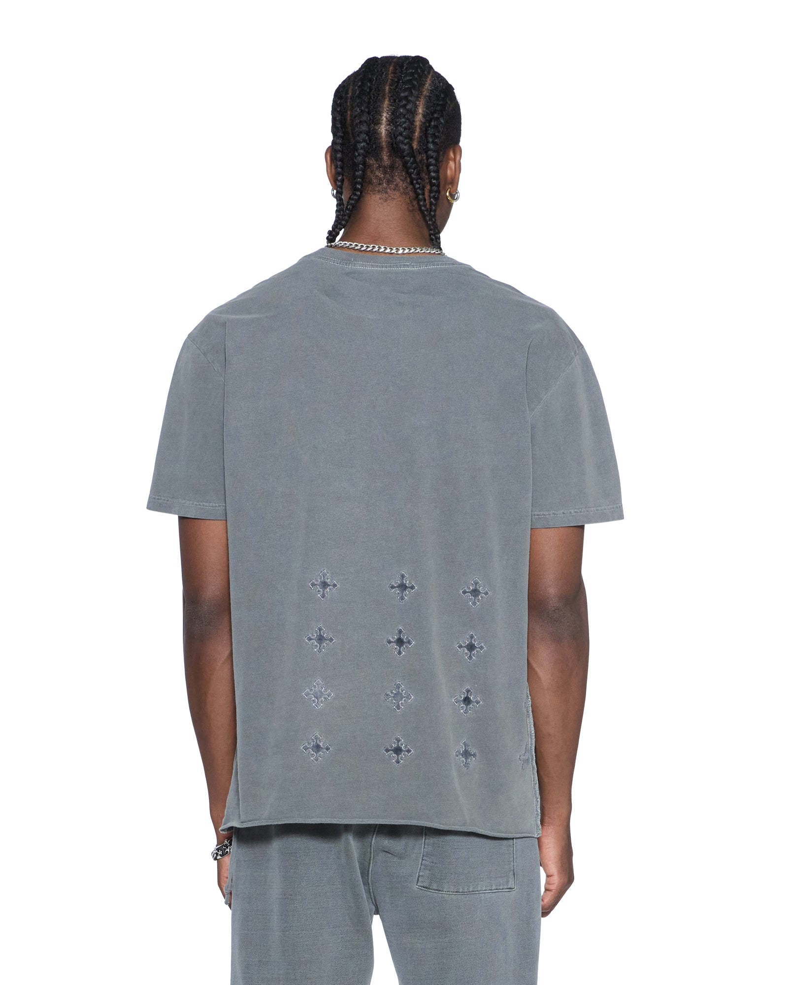 4X4 PAISE BIGGIE SS TEE CHARCOAL