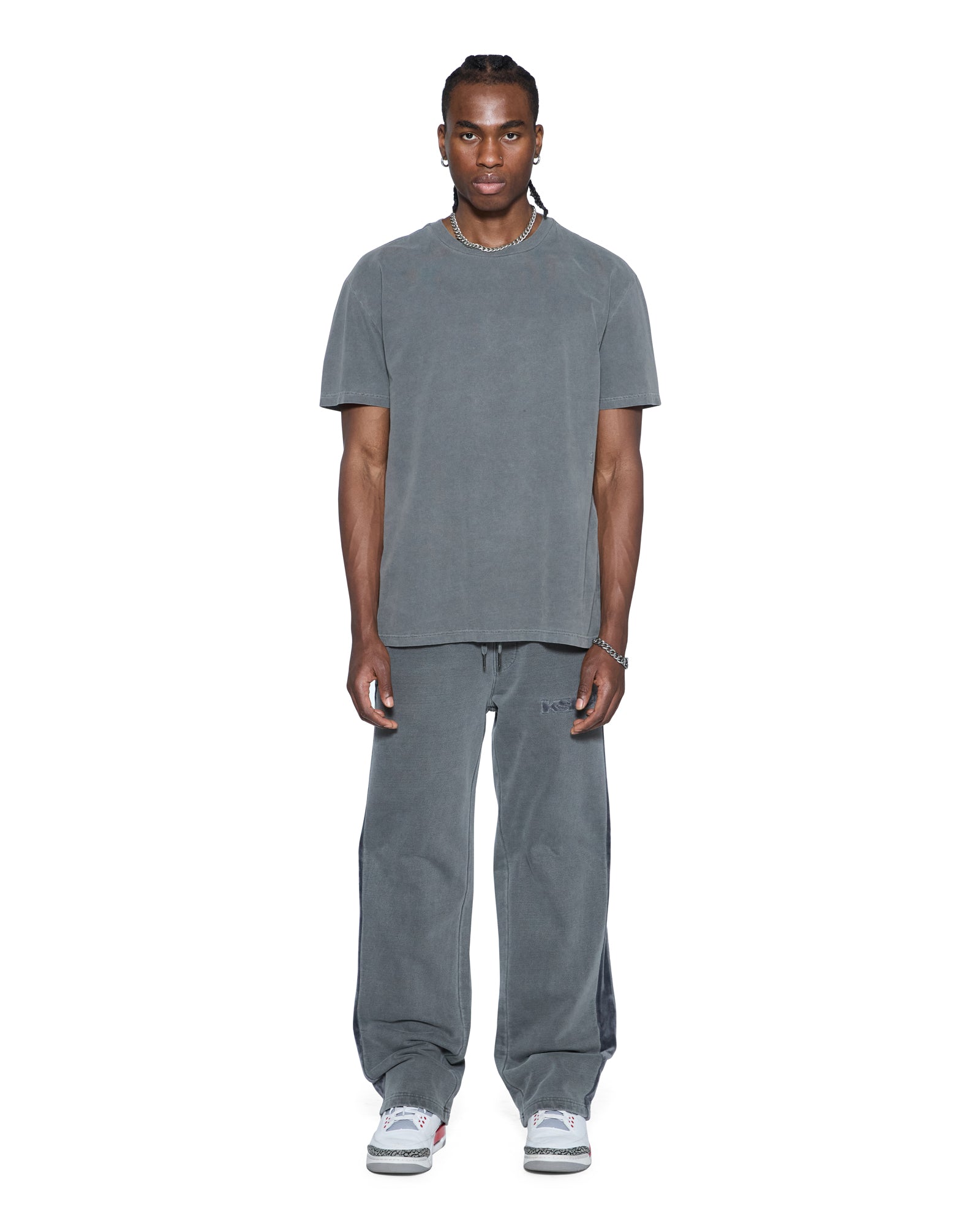 4X4 PAISE BIGGIE SS TEE CHARCOAL - Image 2