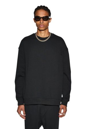 4 X 4 BIGGIE CREW JET BLACK