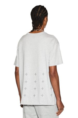 4 X 4 BIGGIE SS TEE GREY MARLE