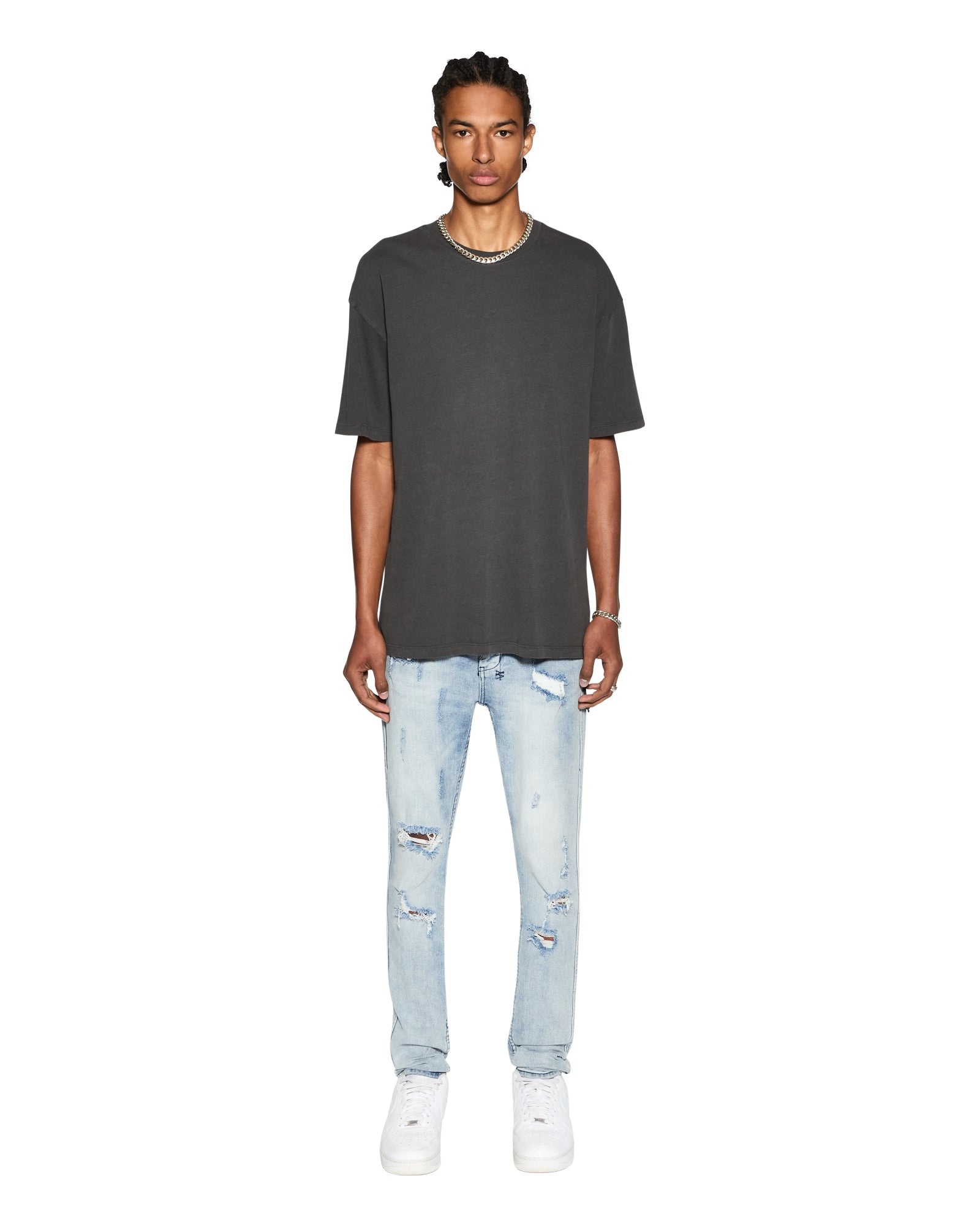 BIGGIE SS TEE BACK TO BLACK - Image 4