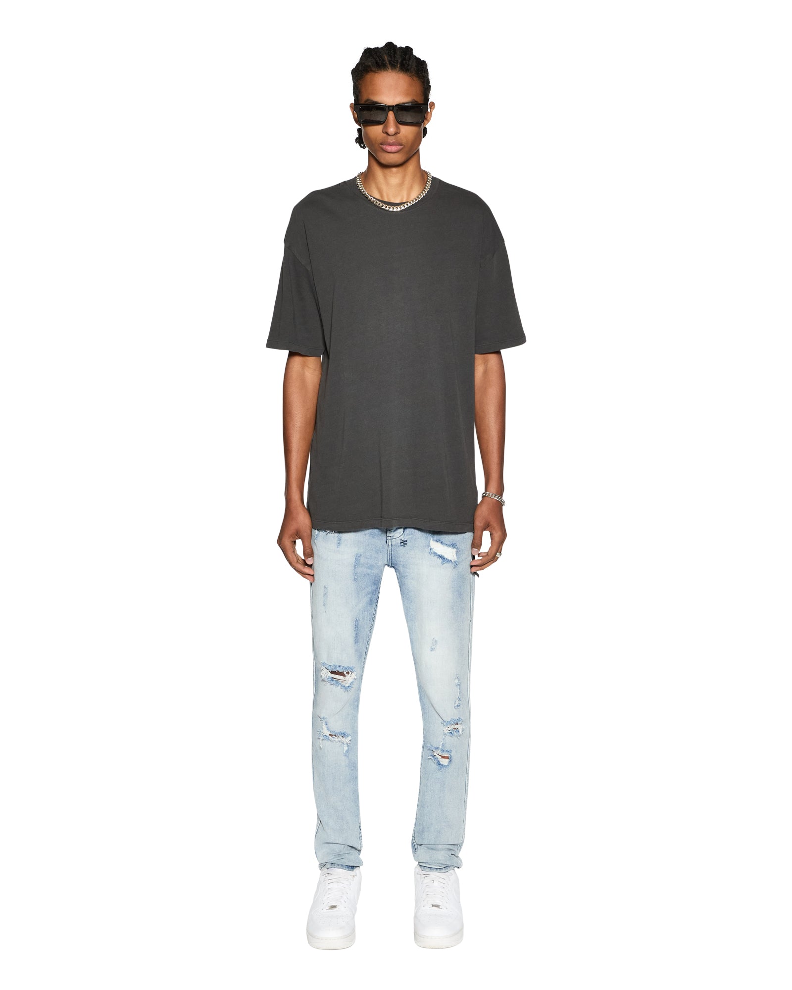 BIGGIE SS TEE BACK TO BLACK - Image 2