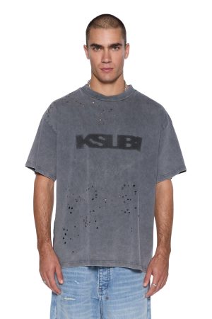 BLASTED EKCESS SS TEE RHINO