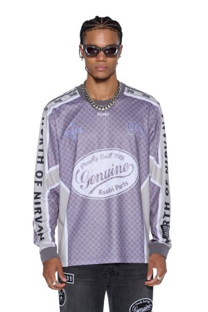 GARAGE LS MOTO JERSEY MOSS BLACK