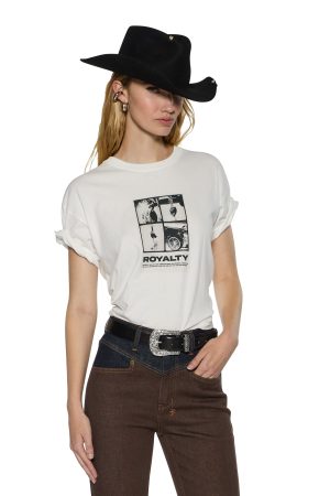 ROYALTY EVERYDAY SS TEE VINTAGE WHITE