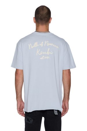 SALUD BIGGIE SS TEE BLUE MIST