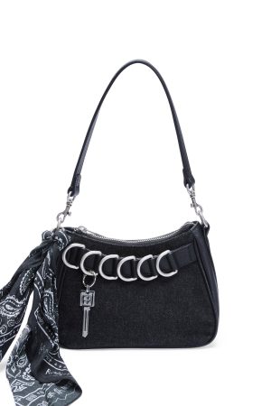 TRASH BAG MINI NOIR DENIM