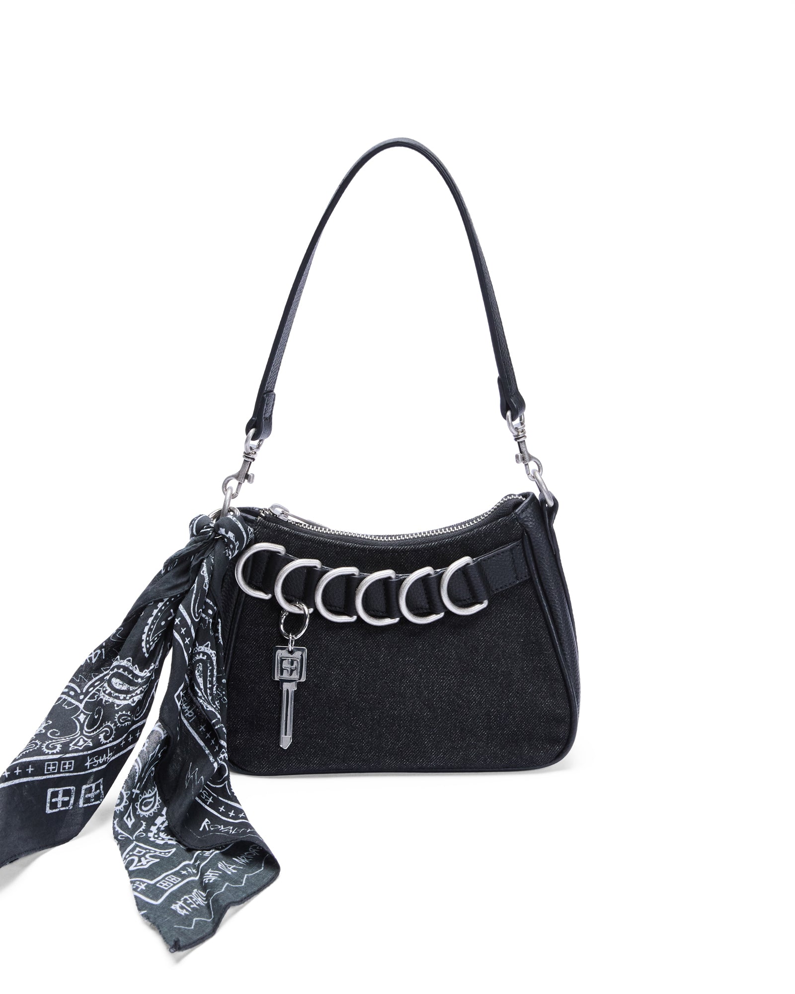 TRASH BAG MINI NOIR DENIM - Image 5