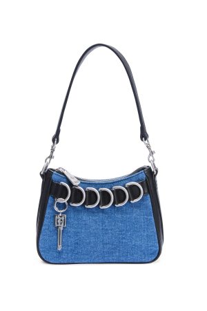 TRASH BAG MINI BLUE DENIM