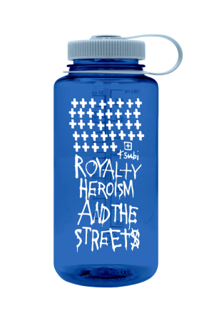 KSUBI X NALGENE 32 OZ POCKET TAG BOTTLE INDIGO