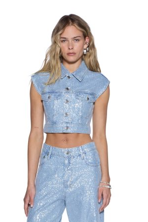 TRUCKER VEST HIGH ROLLERS