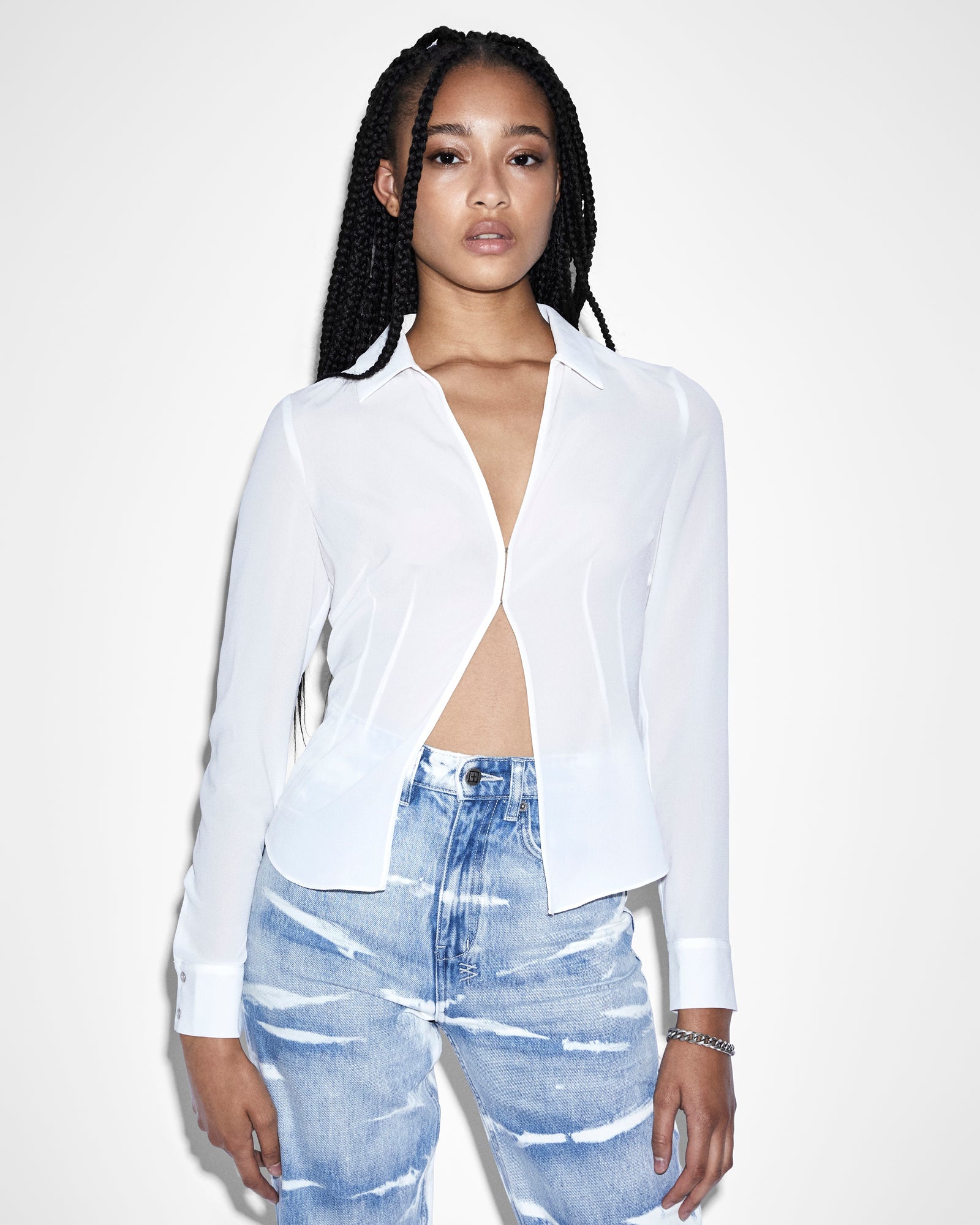 CHARMED SHIRT WHITE - Image 4